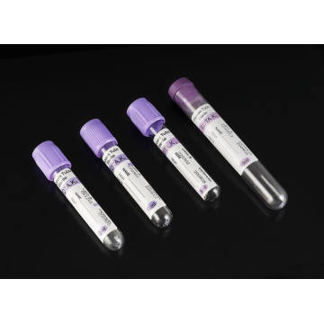 CE et FDA Certificatied Blood Collection Tube EDTA Purple Cap